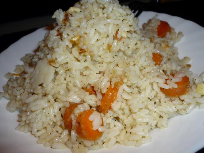 arroz con zanahoria Arroz con zanahoria